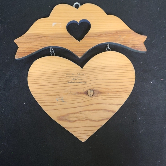 Vintage Cottagecore Welcome Friends Handpainted Folk Art Sign Made in Mexico - Picture 6 of 6